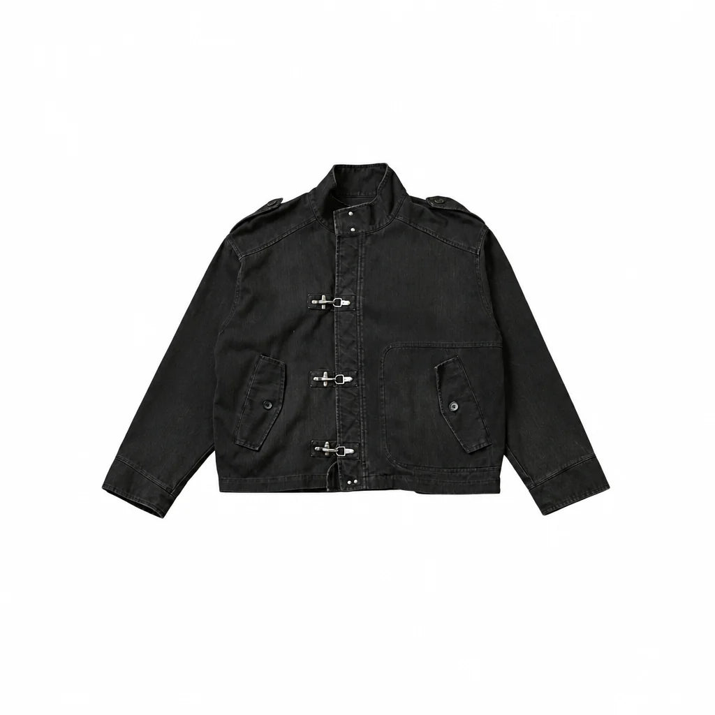 Found Utility Clasp Work Jacket