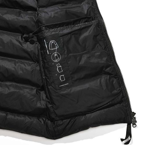 Canada Goose White Quilted Puffer Vest
