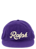 Polo Ralph Lauren Purple Cotton Baseball Cap