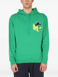 YMC logo-print pullover hoodie