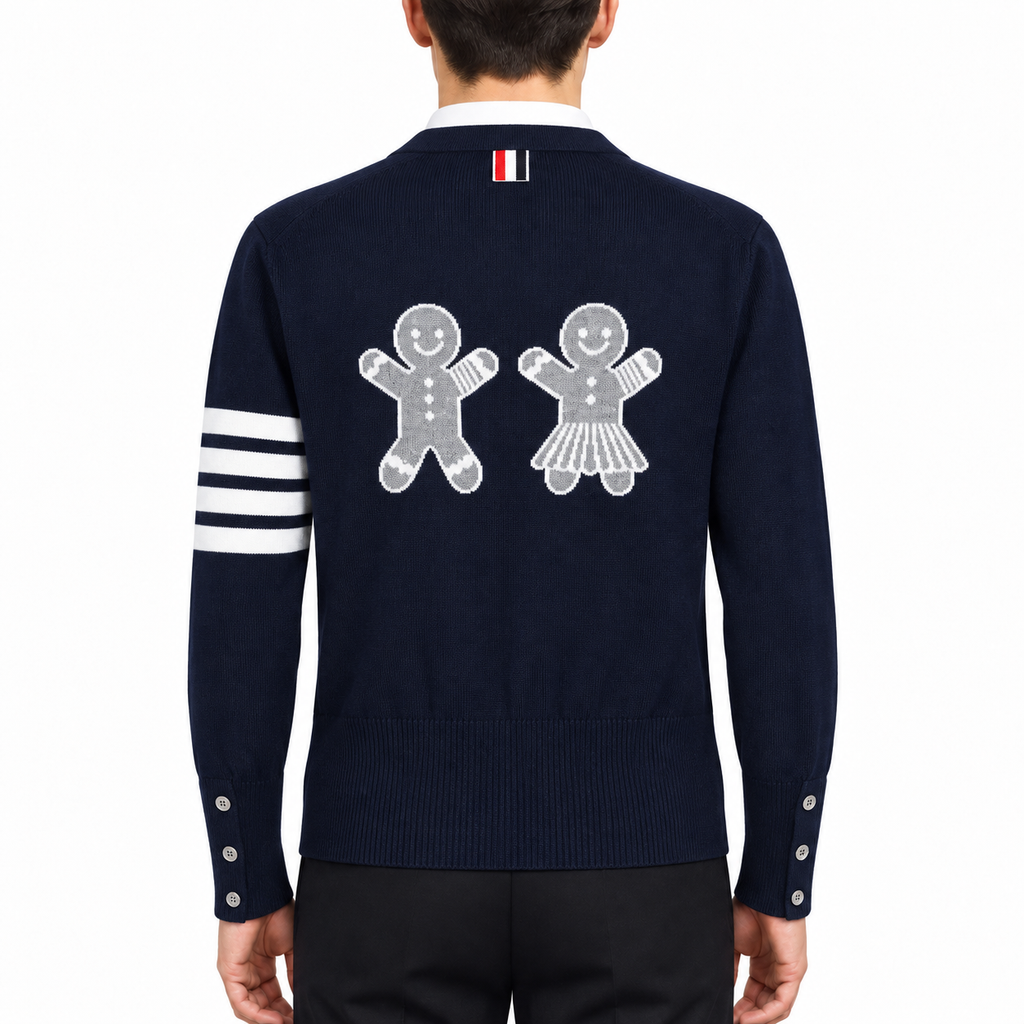 Biscuit Man Cardigan | Thom Browne
