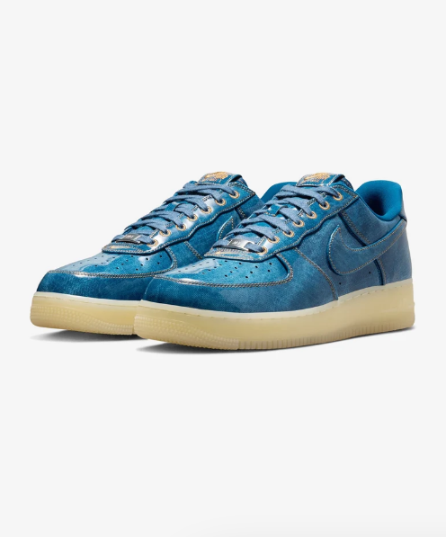 Nike Air Force 1 Retro 'Coastal Blue/Natural' Sneakers