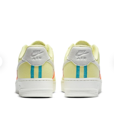 Wmns Nike Air Force 1 ’07 Low LX – Stitched Canvas ‘Life Lime’