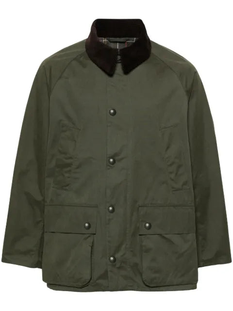 Barbour Bedale contrasting-collar jacket