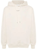 Drôle De Monsieur drawstring slogan-print hoodie