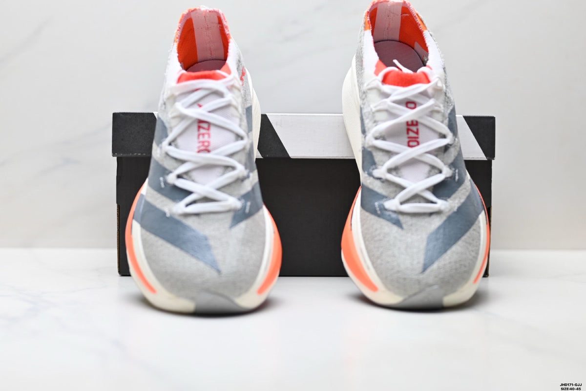 Adidas K81801850 Men's Running Shoes | 3-Color Statement Trainer - 3 Colorways incl. Grey/Coral & Red/Black