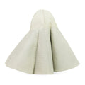 WHITE LEATHER SUNHAT BASEBALL CAP