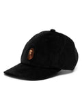 A BATHING APE® Ape Head corduroy baseball cap