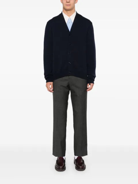 Gucci Web-stripe trim cardigan