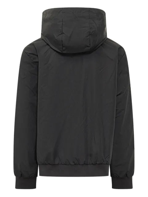 Ea7 Emporio Armani logo-print zip-up jacket
