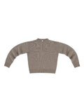 extreme cashmere ribbed trim sweater