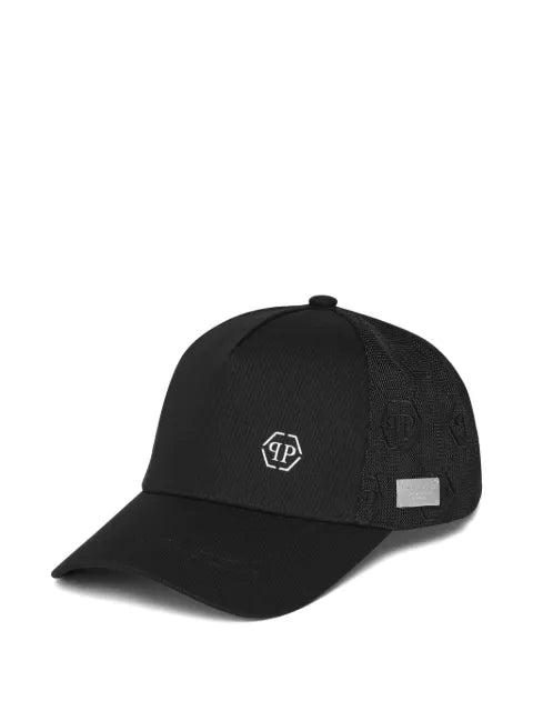 Philipp Plein hexagon-appliqué baseball cap