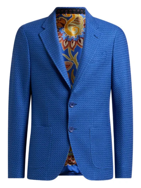 ETRO woven jersey jacket