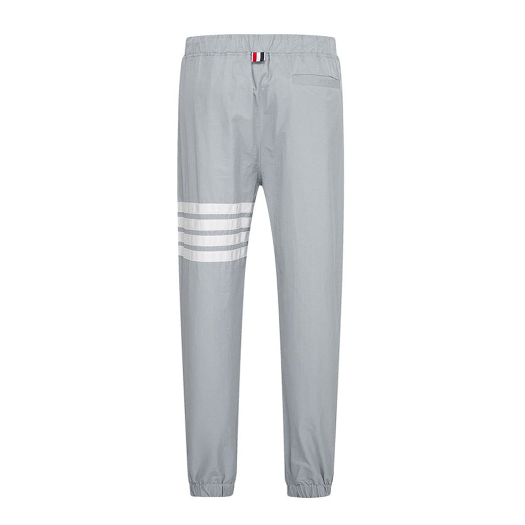 Thom Browne Style Four-Bar sweatpants