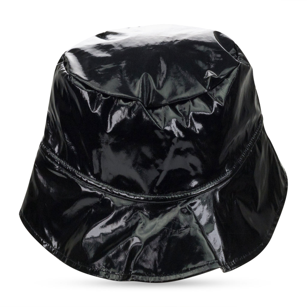 Black Simple Bucket Hat