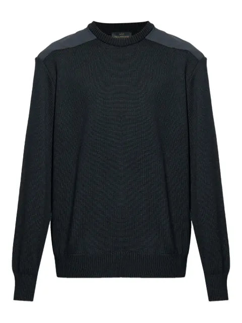 Paul & Shark wool shoulder-patch sweater