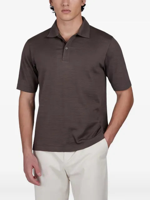 Paul & Shark fine-knit polo shirt