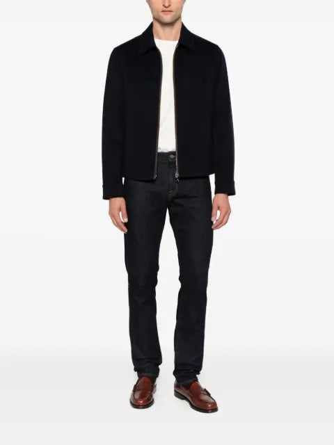 Paul & Shark zip-fastening wool jacket