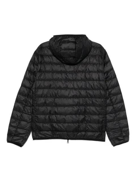 Ea7 Emporio Armani hooded quilted jacket