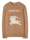 Burberry equestrian-knight wool-blend sweater