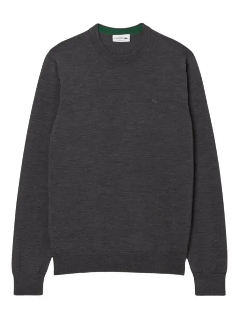 Lacoste crew-neck merino-wool sweater