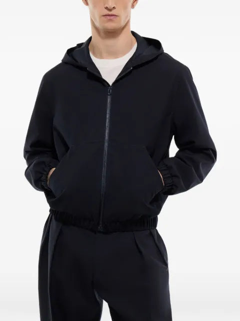 FURSAC hooded zip-fastening jacket