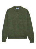 Prada Re-Cashmere triangle-logo crew-neck sweater