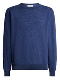 ETRO floral paisley-motif cotton sweater