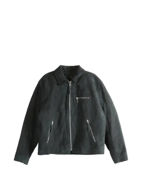 Stüssy zip suede jacket