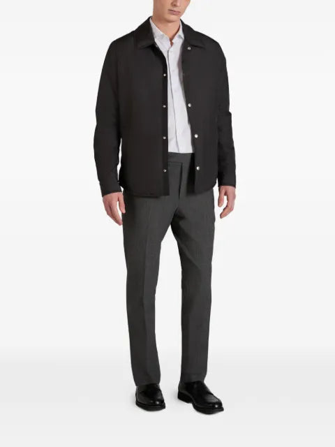 slowear padded shirt jacket