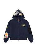 GODSPEED appliqued zip hoodie