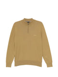 BOSS logo-embroidered jumper