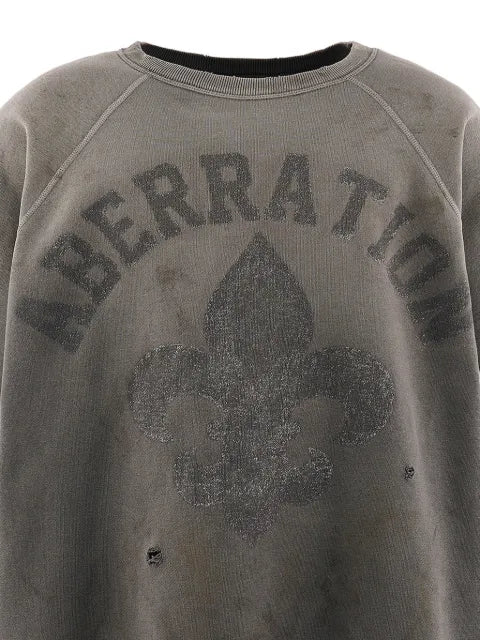 SAINT MXXXXXX distressed graphic sweater
