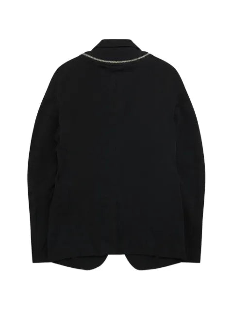 Black Comme Des Garçons zipped jacket