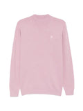 Karl Lagerfeld logo-patch ribbed-trim sweater