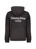 Tommy Jeans logo-print cotton hoodie