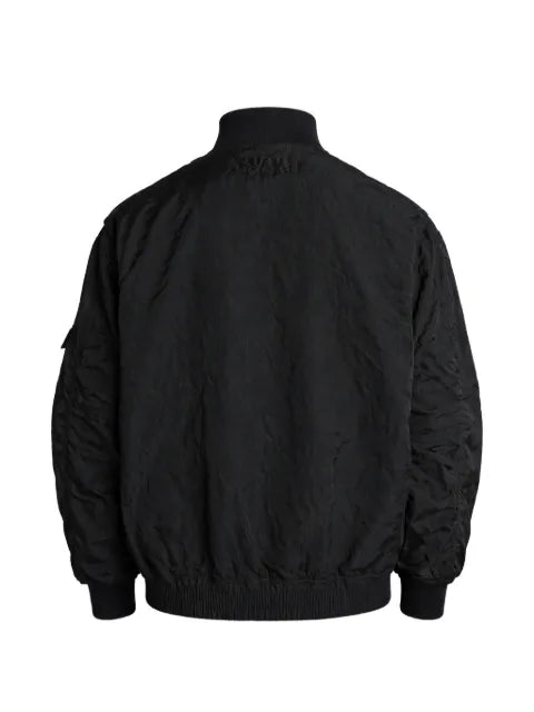 Comme des Garçons Homme crinkled-finish utility jacket
