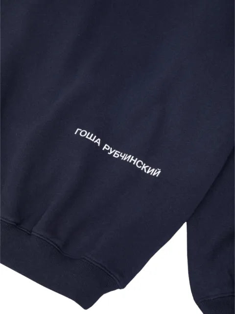 GOSHA RUBCHINSKIY logo-print sweater