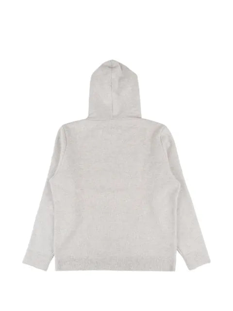Chrome Hearts embroidered-logo cashmere hoodie
