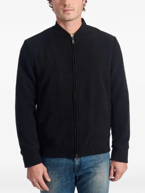 Roberto Pepe Luxury zip-up bomber jacket