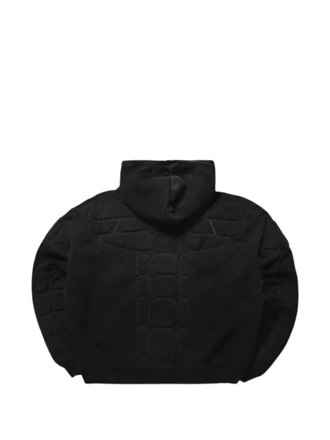 SATOSHI NAKAMOTO Moto padded hoodie