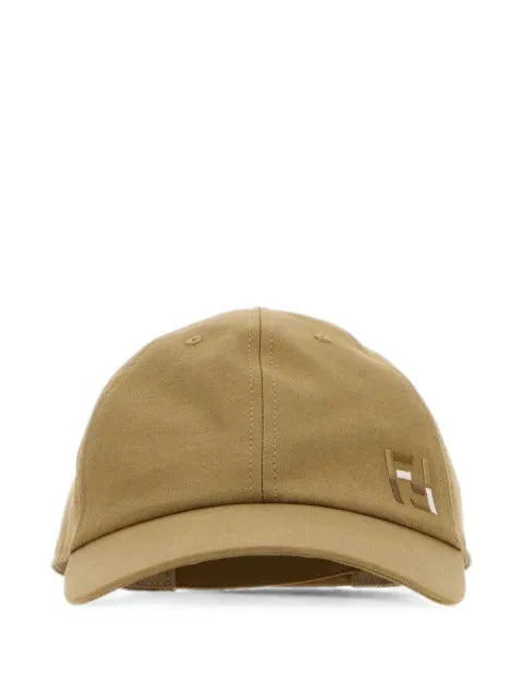FENDI logo-plaque baseball cap