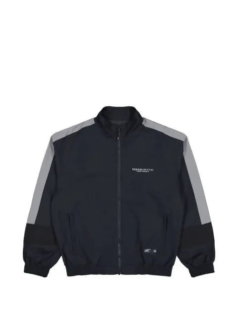Neighborhood logo-print panelled track jacket