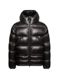 Moncler Anapo hooded mid-length down jacket