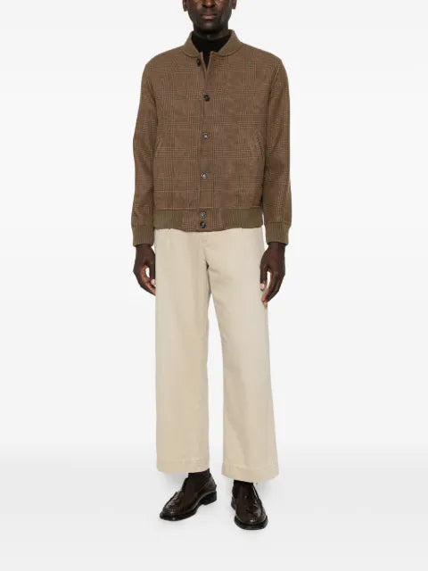 Circolo 1901 checked bomber jacket