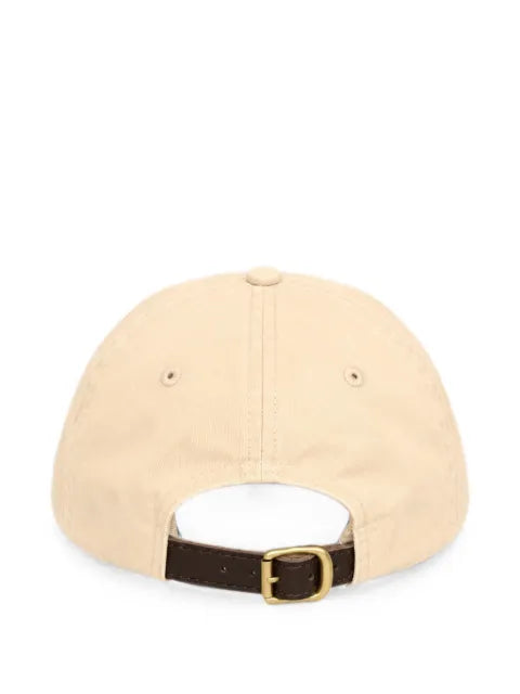LES HÉRITIERS slogan-embroidered baseball cap