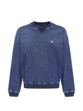 Emporio Armani denim sweatshirt