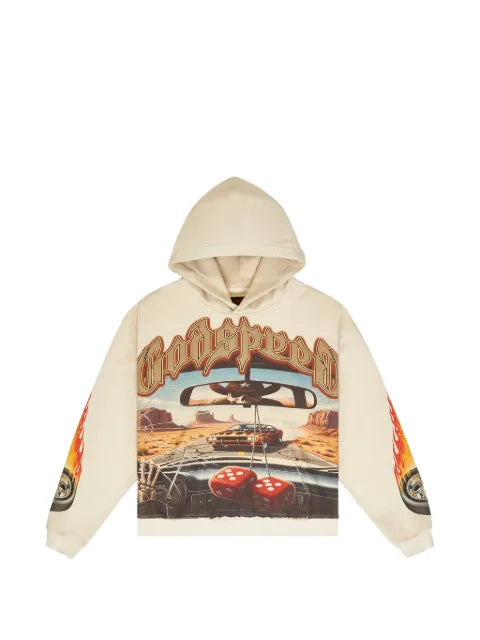 GODSPEED On The Run graphic-print hoodie