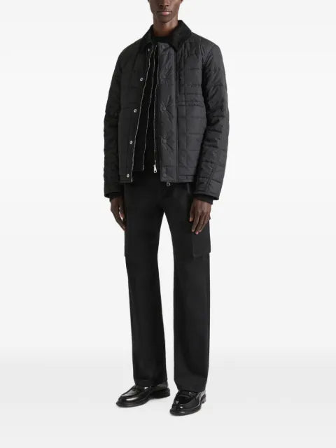 Givenchy couture seam quilted blouson with Givenchy Paris