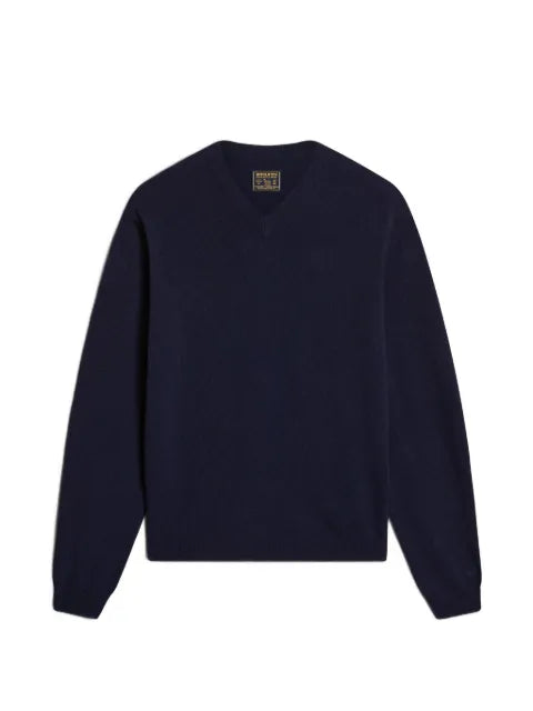 Woolrich V-neck wool sweater